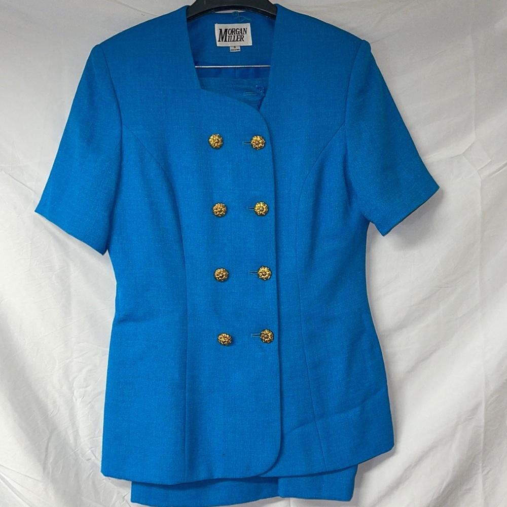 Morgan miller skirt suit size 8